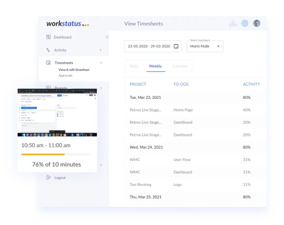 User Activity Monitoring