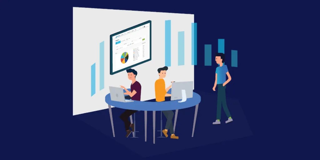 Infographic highlighting the benefits of productivity monitoring software and how a productivity monitoring system can improve overall organizational productivity.