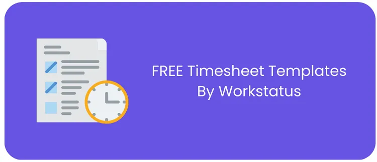 FREE Timesheet Templates