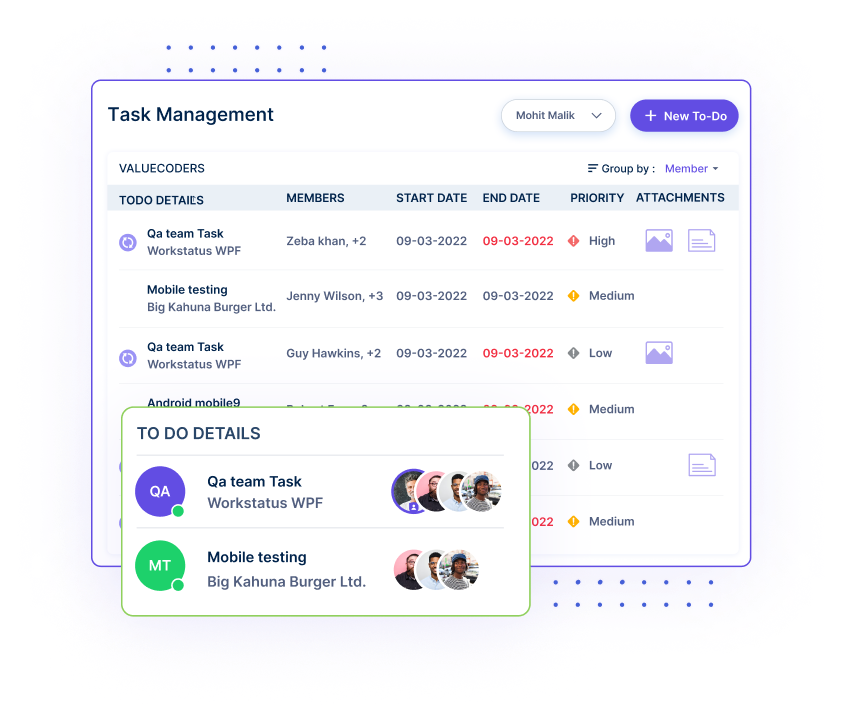 Project and Task Management