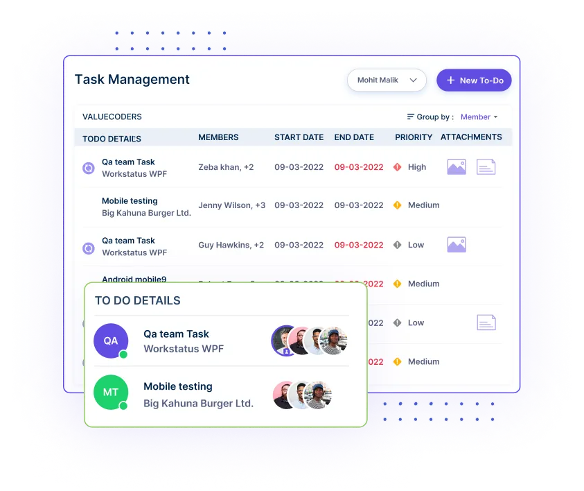 Project and Task Management