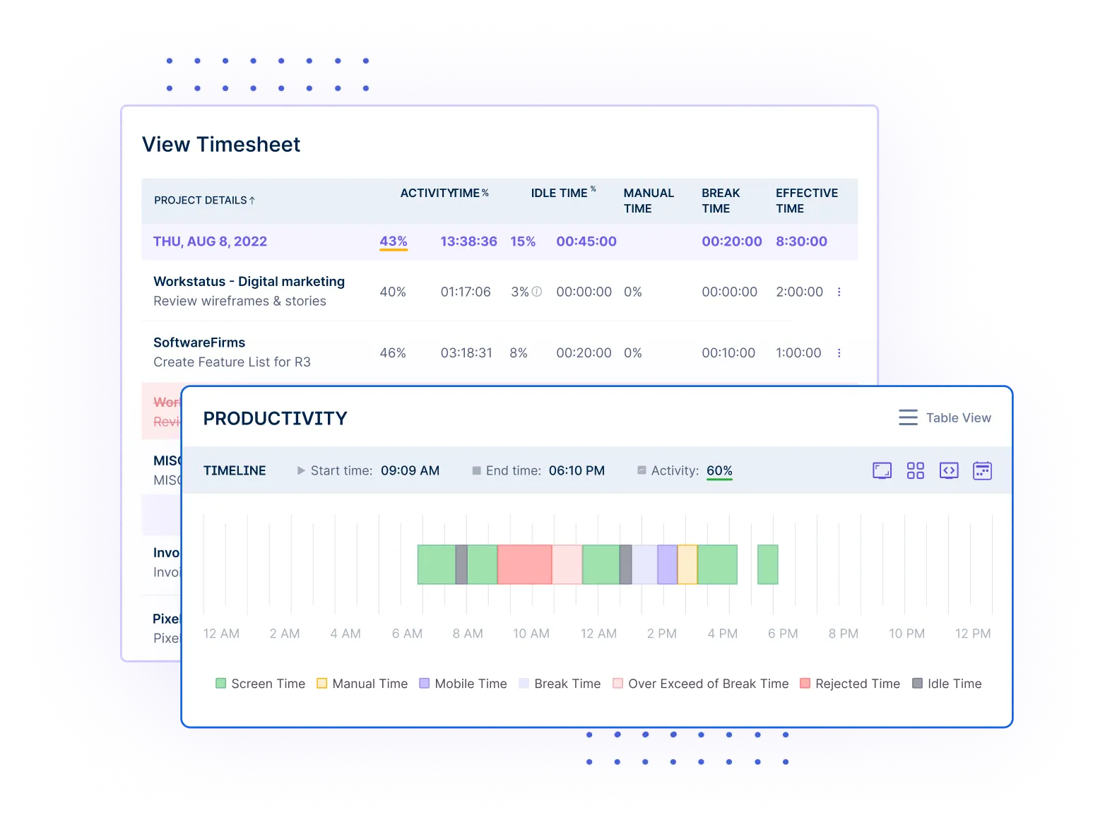 Real-Time Time Tracking