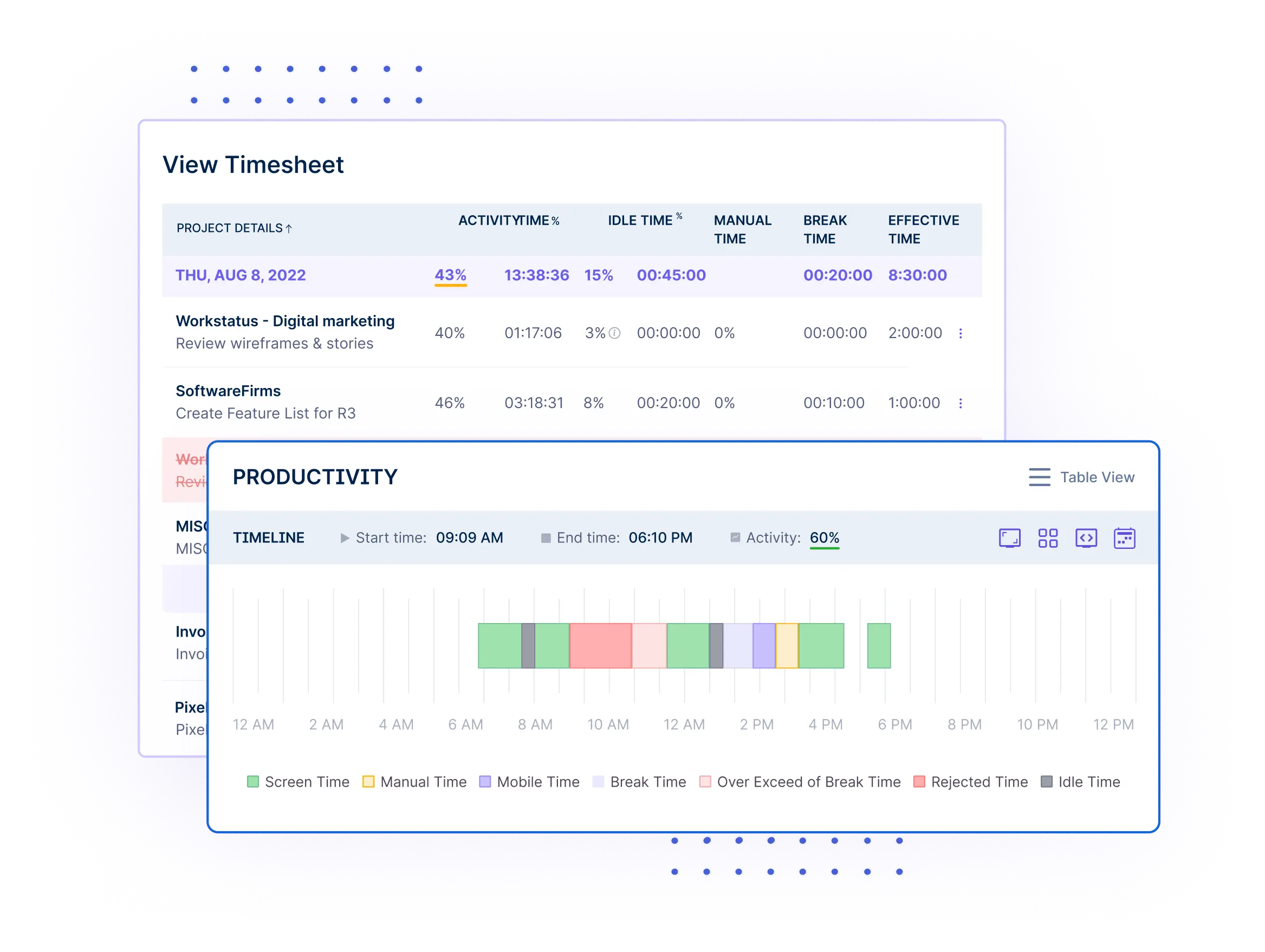 Real-Time Time Tracking