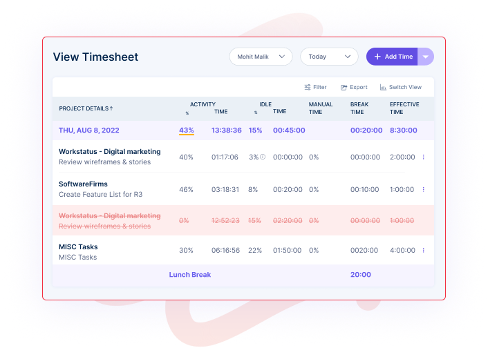 Online Timesheets