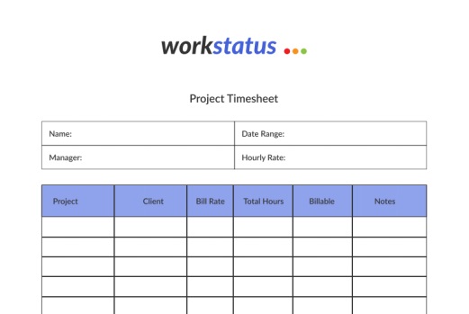 Project Timesheet