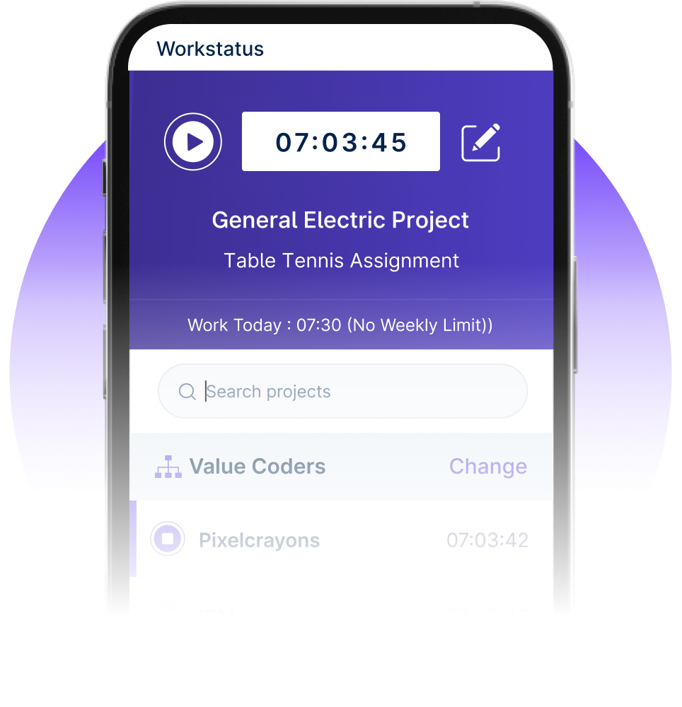 Workstatus App