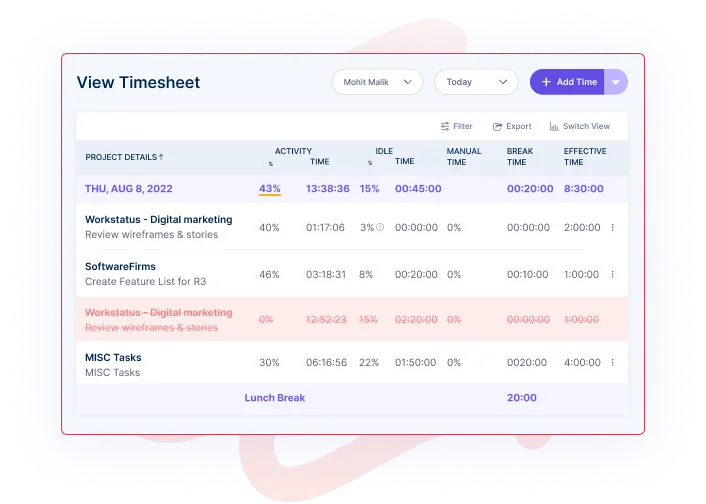 Online Timesheets