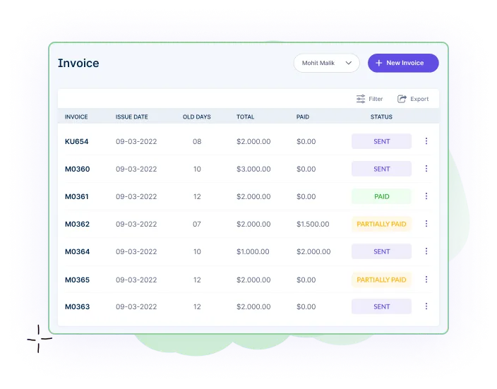 Single-Click Invoice Generation